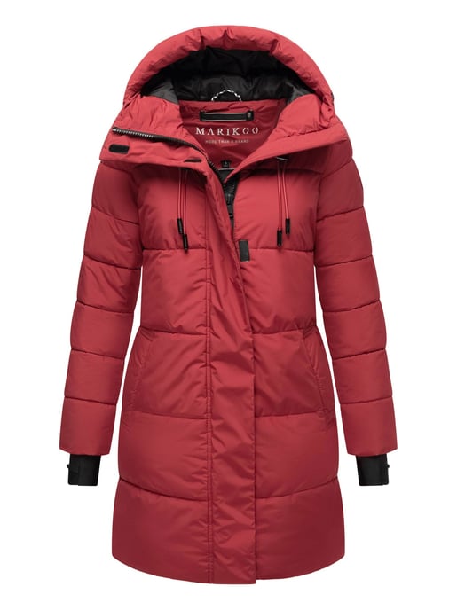 Marikoo Damen Winter-Steppjacke mit Kapuze & Fleecefutter – Kaituu - Image 1