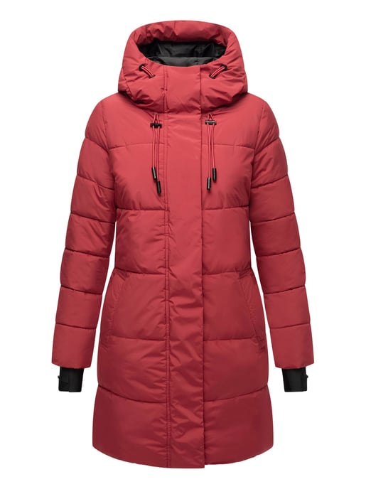 Marikoo Damen Winter-Steppjacke mit Kapuze & Fleecefutter – Kaituu - Image 2