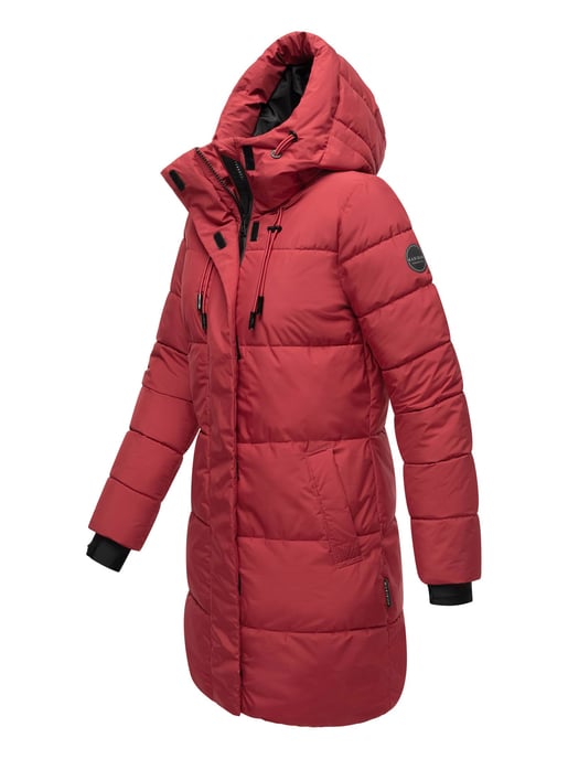 Marikoo Damen Winter-Steppjacke mit Kapuze & Fleecefutter – Kaituu - Image 3