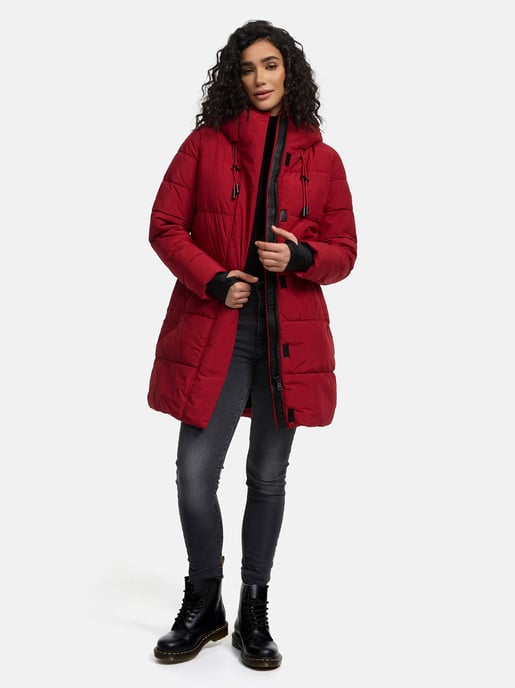 Marikoo Damen Winter-Steppjacke mit Kapuze & Fleecefutter – Kaituu - Image 6