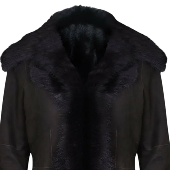 Brauner Damen-Trenchcoat aus toskanischem Schafveloursleder – Celeste - Image 6