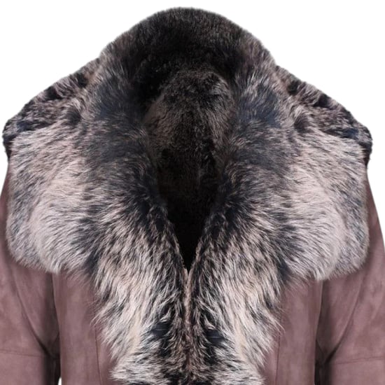 Damen-Trenchcoat aus braun-goldenem toskanischem Schafveloursleder – Celeste - Image 6