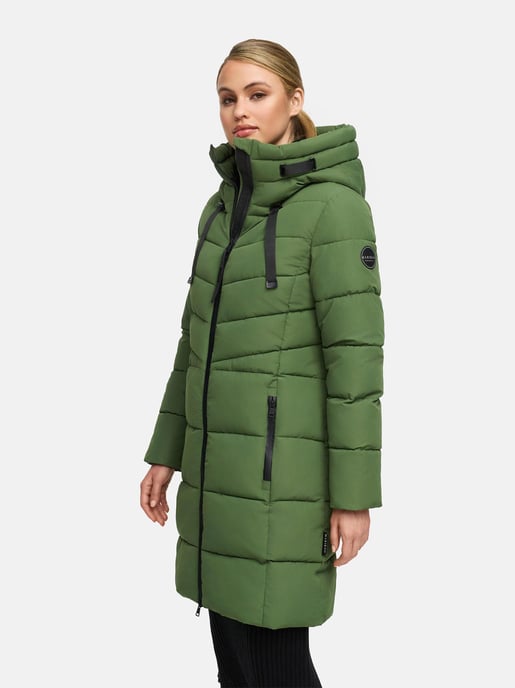 Marikoo Damen Winterjacke Natsukoo – warm, mit Teddyfell & Kapuze - Image 6