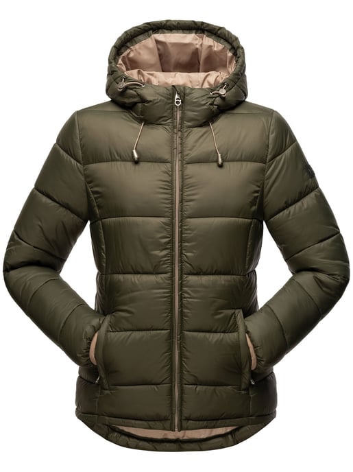 Marikoo Damen Steppjacke – Leichte Übergangsjacke mit Kapuze - Image 2