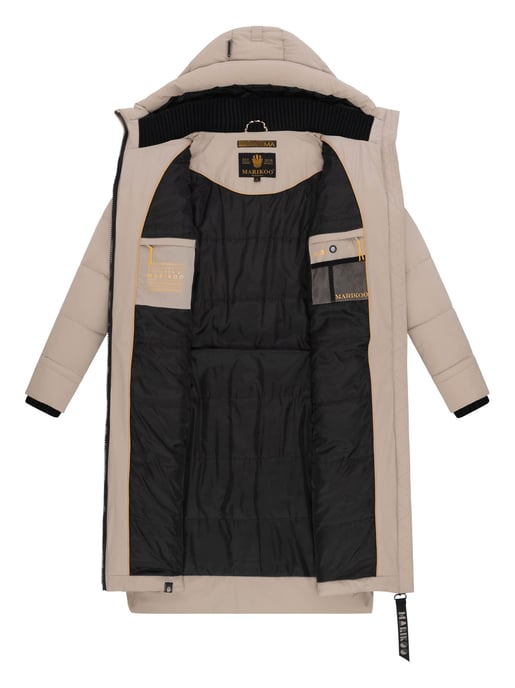 Marikoo Benikoo Damen Winterjacke – lang, warm & stylisch - Image 5