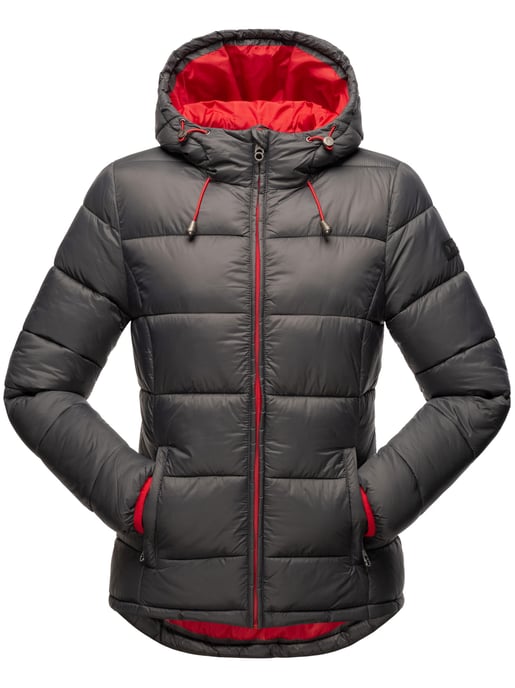 Marikoo Damen Steppjacke – Leichte Übergangsjacke mit Kapuze - Image 2
