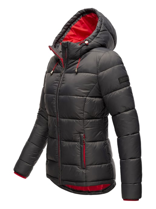 Marikoo Damen Steppjacke – Leichte Übergangsjacke mit Kapuze - Image 3