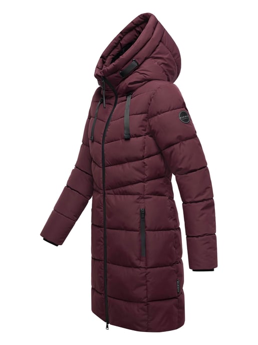 Marikoo Damen Winterjacke Natsukoo – warm, mit Teddyfell & Kapuze - Image 3
