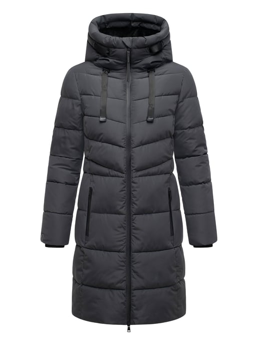 Marikoo Damen Winterjacke Natsukoo – warm, mit Teddyfell & Kapuze - Image 2