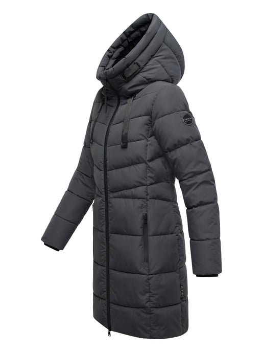 Marikoo Damen Winterjacke Natsukoo – warm, mit Teddyfell & Kapuze - Image 3