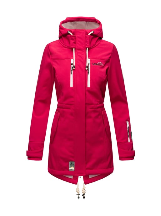 Marikoo lange Damen Steppjacke Abendsternchen mit abnehmbarer Kapuze - Image 2