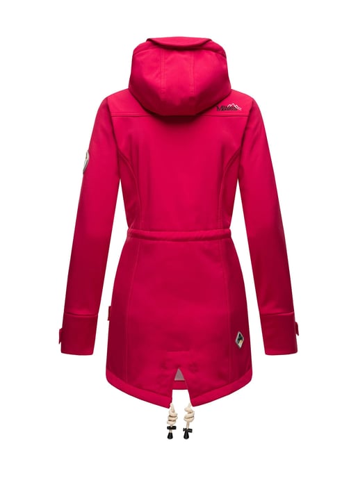 Marikoo lange Damen Steppjacke Abendsternchen mit abnehmbarer Kapuze - Image 5