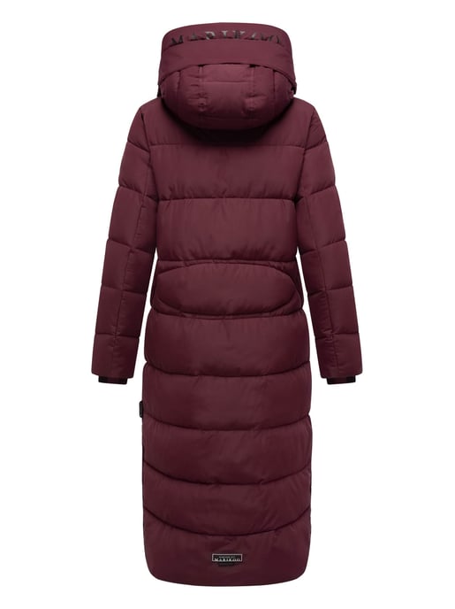 Marikoo Damen Winterjacke Nadeshikoo – lang, warm & mit Kapuze - Image 2