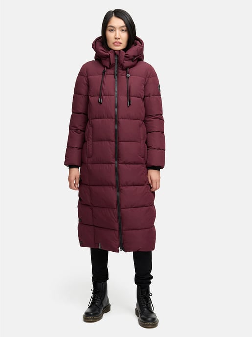Marikoo Damen Winterjacke Nadeshikoo – lang, warm & mit Kapuze - Image 5