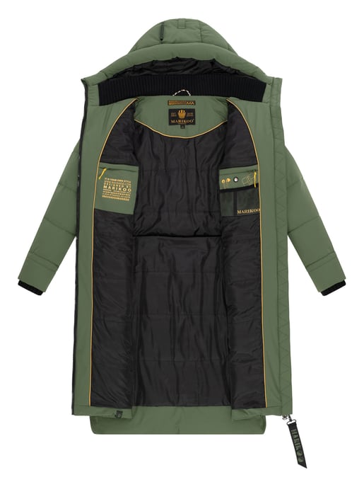 Marikoo Benikoo Damen Winterjacke – lang, warm & stylisch - Image 5