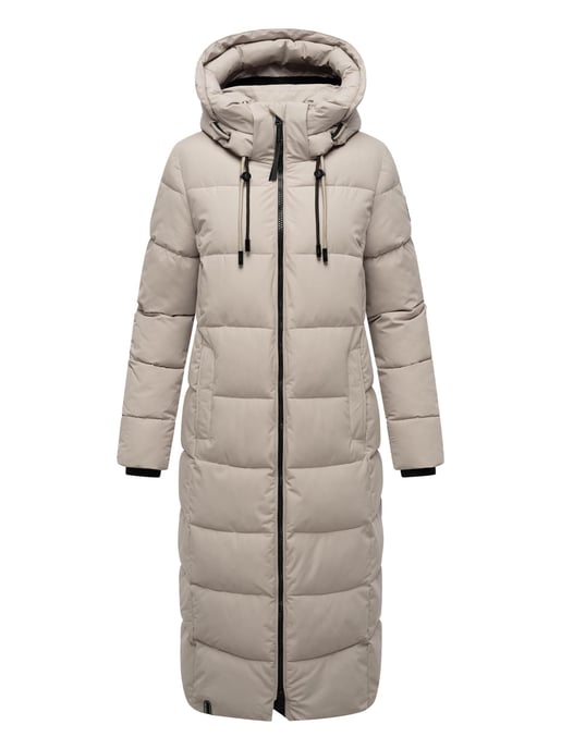 Marikoo Damen Winterjacke Nadeshikoo – lang, warm & mit Kapuze - Image 1