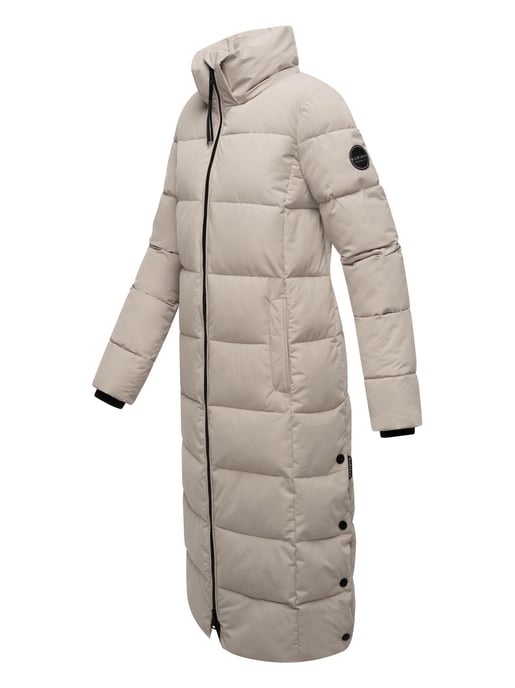 Marikoo Damen Winterjacke Nadeshikoo – lang, warm & mit Kapuze - Image 2