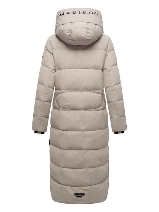 Marikoo Damen Winterjacke Nadeshikoo – lang, warm & mit Kapuze - Image 3