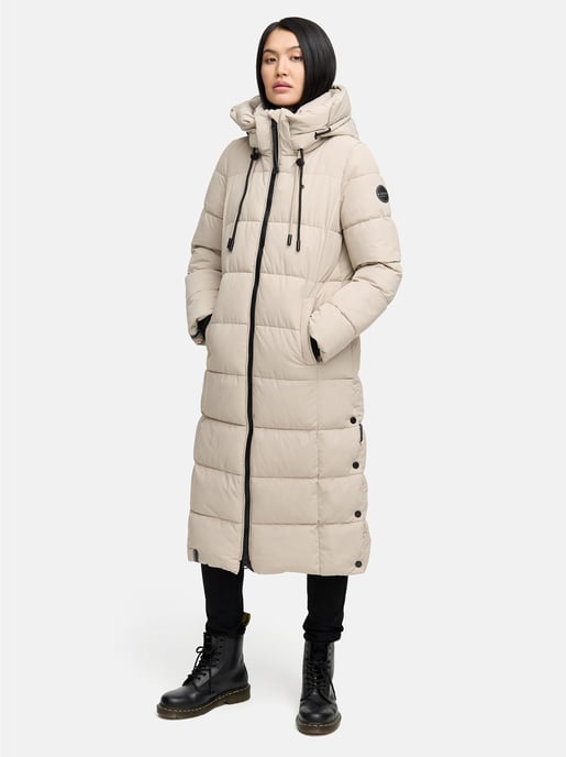 Marikoo Damen Winterjacke Nadeshikoo – lang, warm & mit Kapuze - Image 5