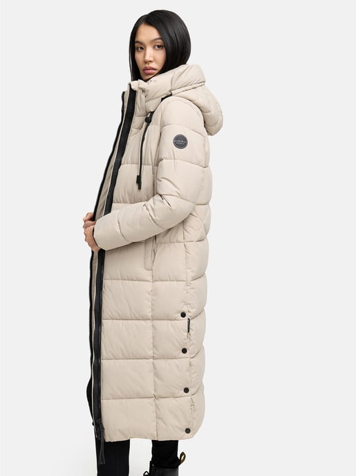 Marikoo Damen Winterjacke Nadeshikoo – lang, warm & mit Kapuze - Image 6