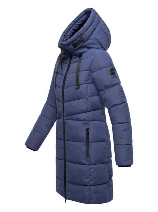 Marikoo Damen Winterjacke Natsukoo – warm, mit Teddyfell & Kapuze - Image 3