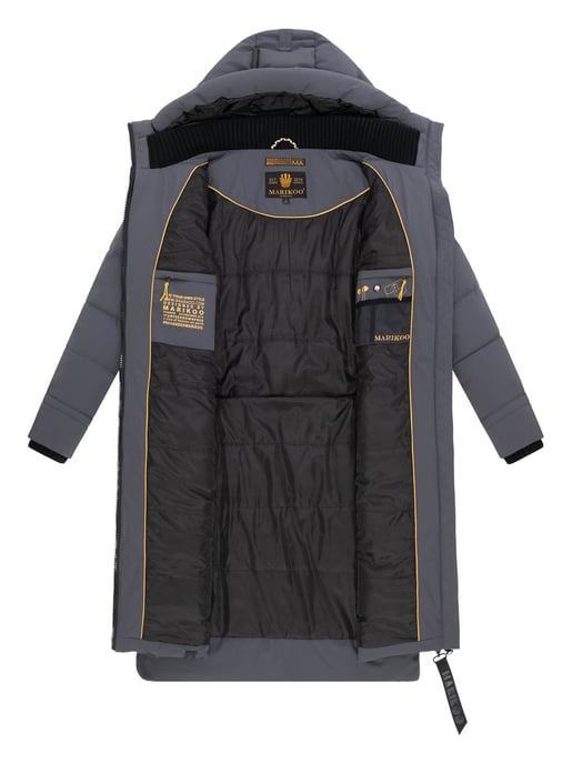 Marikoo Benikoo Damen Winterjacke – lang, warm & stylisch - Image 5