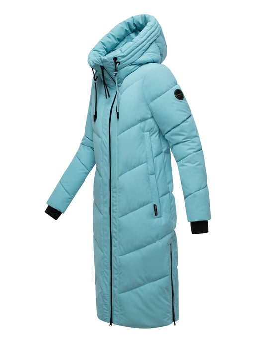 Marikoo Damen Winterjacke Nadaree – lang, warm & mit Kapuze - Image 3