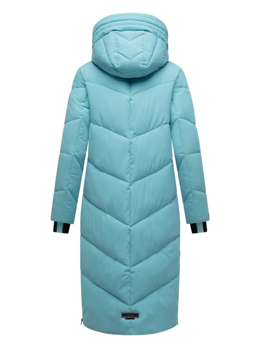 Marikoo Damen Winterjacke Nadaree – lang, warm & mit Kapuze - Image 4