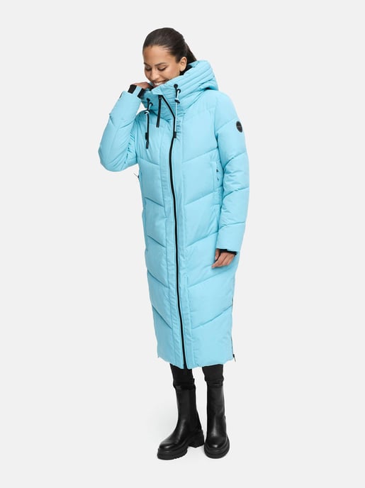Marikoo Damen Winterjacke Nadaree – lang, warm & mit Kapuze - Image 6