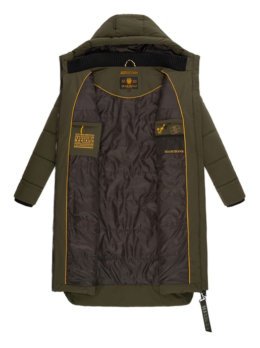 Marikoo Benikoo Damen Winterjacke – lang, warm & stylisch - Image 5