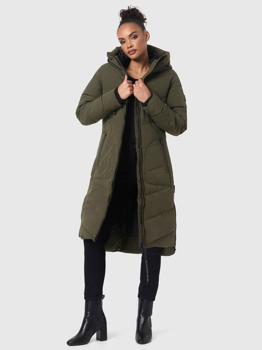 Marikoo Benikoo Damen Winterjacke – lang, warm & stylisch - Image 6