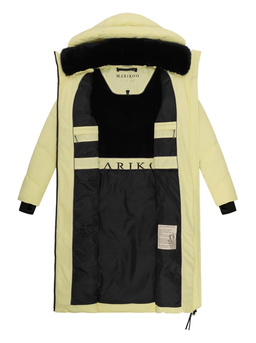 Marikoo Damen Winterjacke Nadaree – lang, warm & mit Kapuze - Image 5