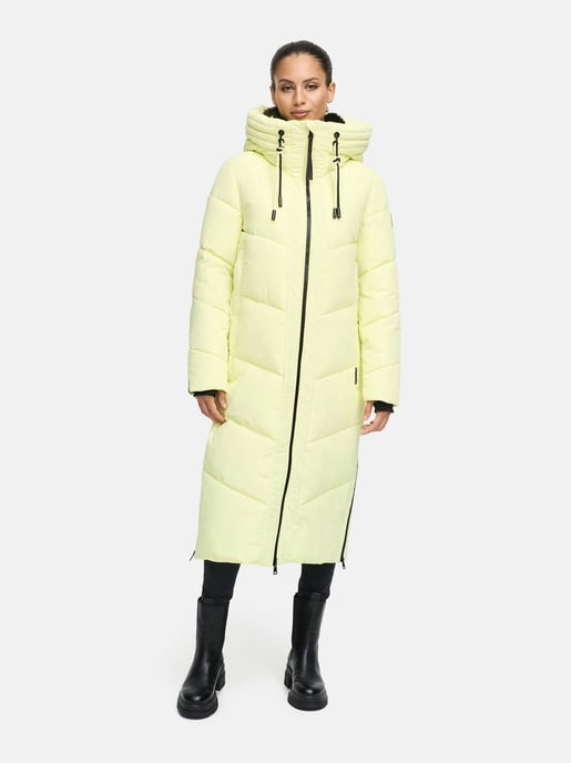 Marikoo Damen Winterjacke Nadaree – lang, warm & mit Kapuze - Image 6