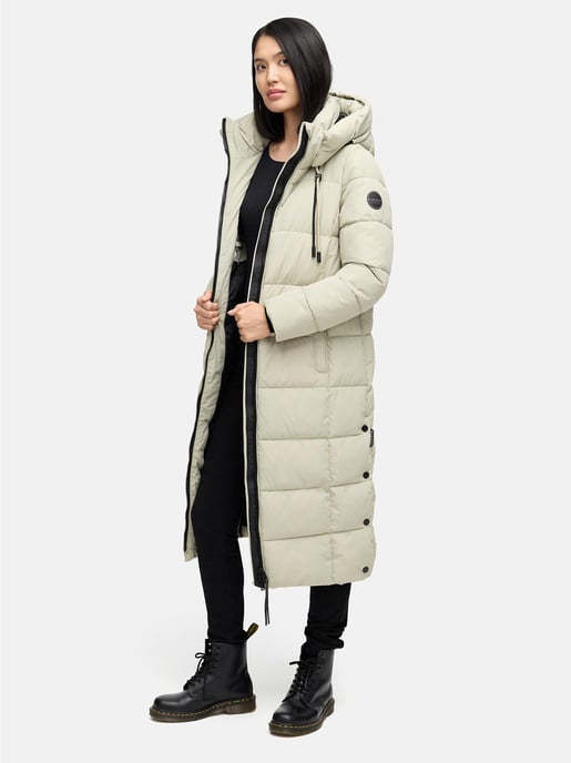 Marikoo Damen Winterjacke Nadeshikoo – lang, warm & mit Kapuze - Image 5