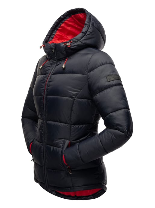 Marikoo Damen Steppjacke – Leichte Übergangsjacke mit Kapuze - Image 4