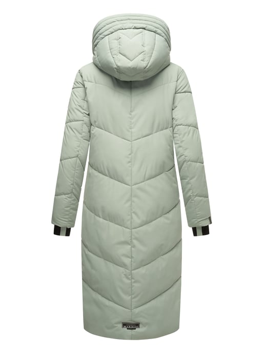 Marikoo Damen Winterjacke Nadaree – lang, warm & mit Kapuze - Image 4