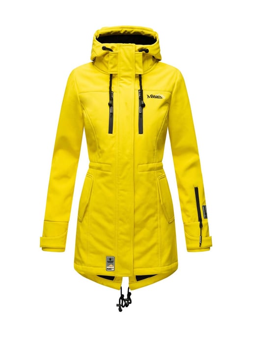 Marikoo lange Damen Steppjacke Abendsternchen mit abnehmbarer Kapuze - Image 2