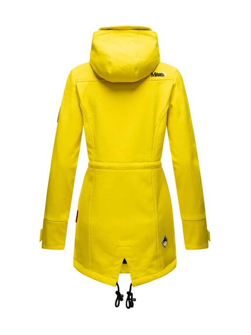 Marikoo lange Damen Steppjacke Abendsternchen mit abnehmbarer Kapuze - Image 4