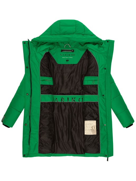 Marikoo Damen Steppjacke Karumikoo XVI – warm, stylisch & mit Kapuze - Image 5