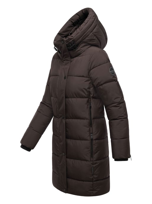 Marikoo Damen Steppjacke Karumikoo XVI – warm, stylisch & mit Kapuze - Image 3