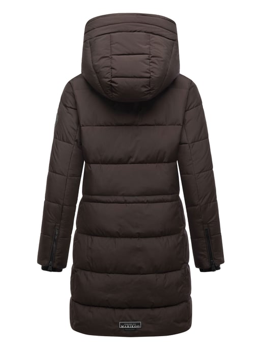 Marikoo Damen Steppjacke Karumikoo XVI – warm, stylisch & mit Kapuze - Image 4