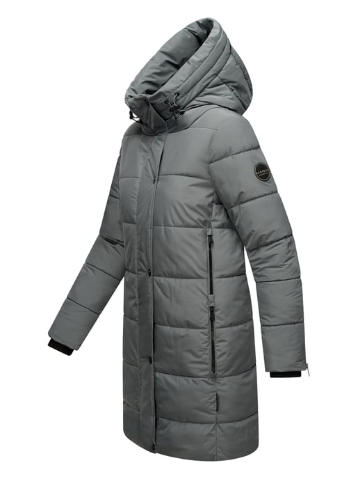 Marikoo Damen Steppjacke Karumikoo XVI – warm, stylisch & mit Kapuze - Image 3
