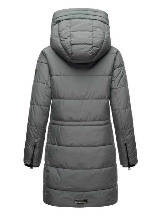 Marikoo Damen Steppjacke Karumikoo XVI – warm, stylisch & mit Kapuze - Image 4