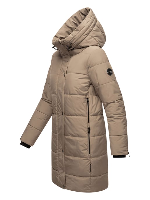 Marikoo Damen Steppjacke Karumikoo XVI – warm, stylisch & mit Kapuze - Image 3