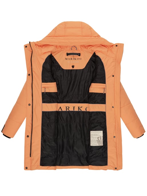 Marikoo Damen Steppjacke Karumikoo XVI – warm, stylisch & mit Kapuze - Image 5