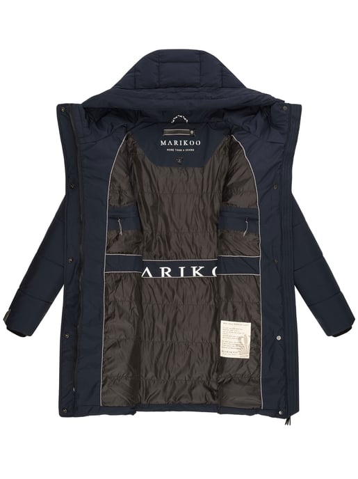Marikoo Damen Steppjacke Karumikoo XVI – warm, stylisch & mit Kapuze - Image 5