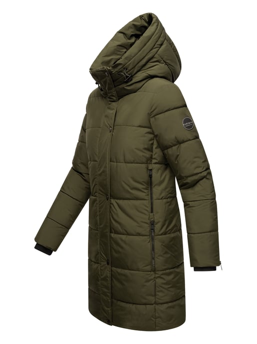 Marikoo Damen Steppjacke Karumikoo XVI – warm, stylisch & mit Kapuze - Image 3