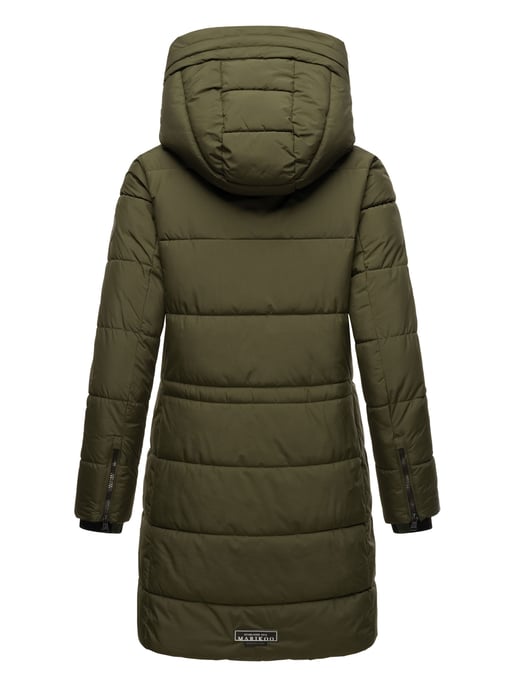 Marikoo Damen Steppjacke Karumikoo XVI – warm, stylisch & mit Kapuze - Image 4