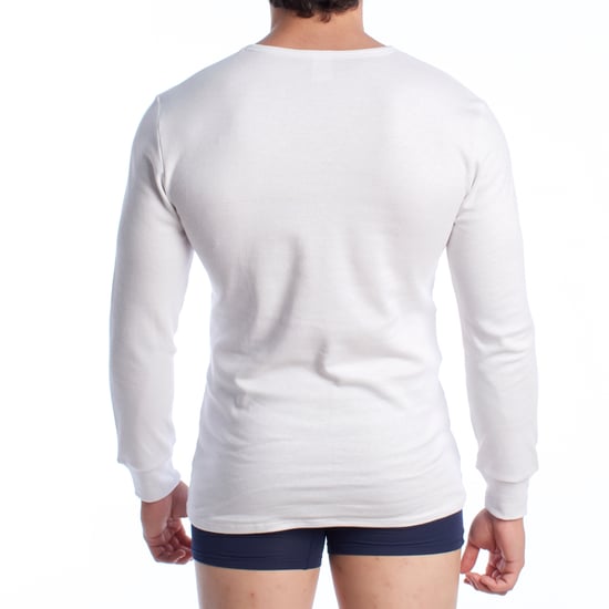 Langärmeliges Thermo-T-Shirt aus Baumwolle für Männer A0258 - Image 3