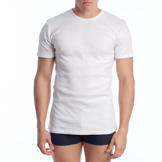 Kurzarm-Baumwoll-Thermo-T-Shirt für Männer A0256 - Image 1